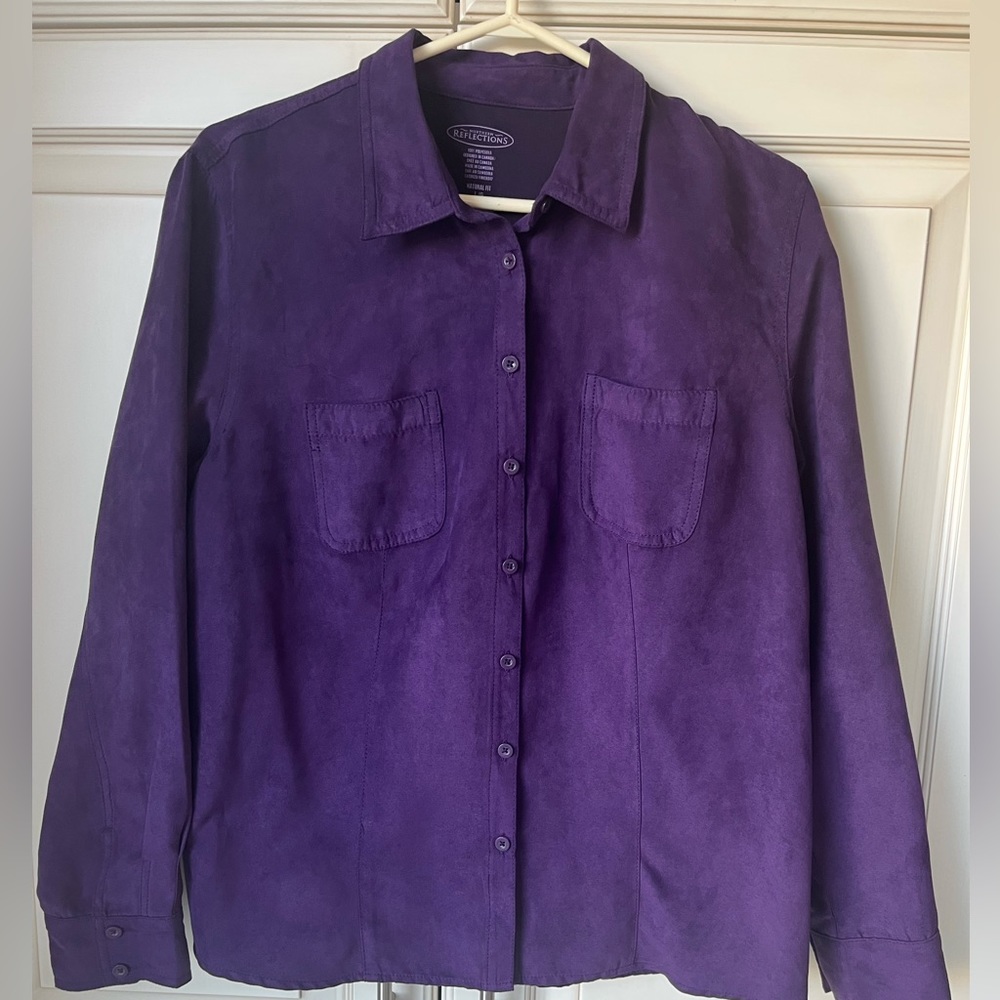 🍓 Deep purple Northern Reflections Large Top